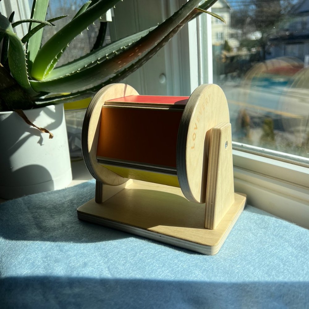 Spinning Rainbow Wheel by Lovevery